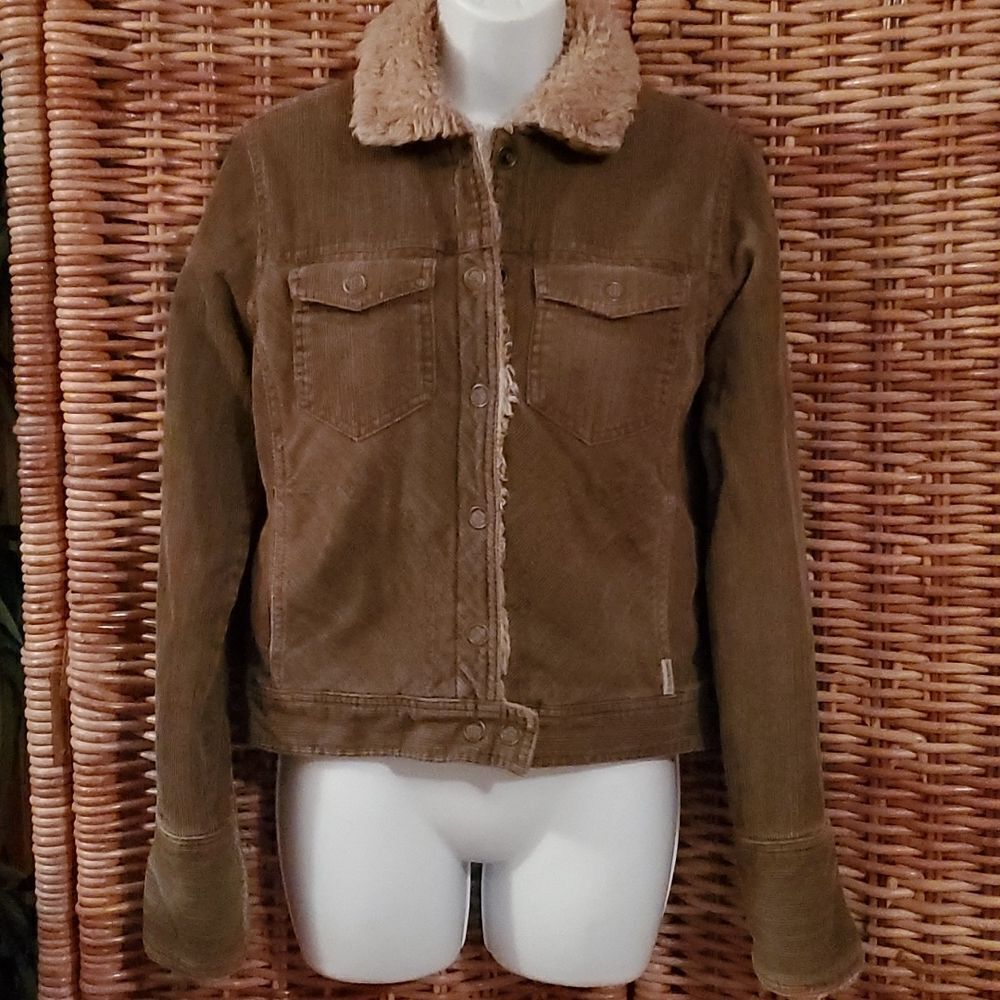 American Eagle Brown Corduroy Jacket S